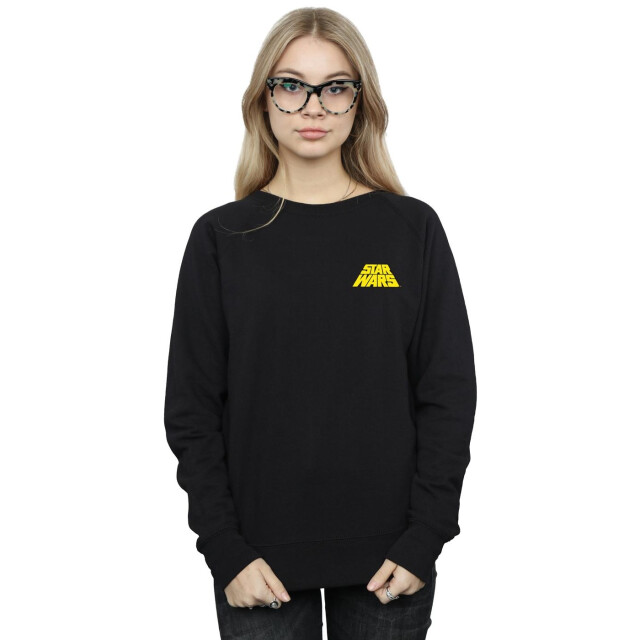 Li-cense Star wars dames hired by the empire badge sweatshirt UTBI38124_black large