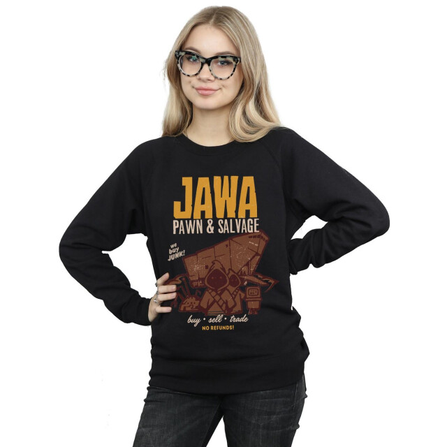 Li-cense Star wars dames jawa pawn and salvage sweatshirt UTBI38190_black large