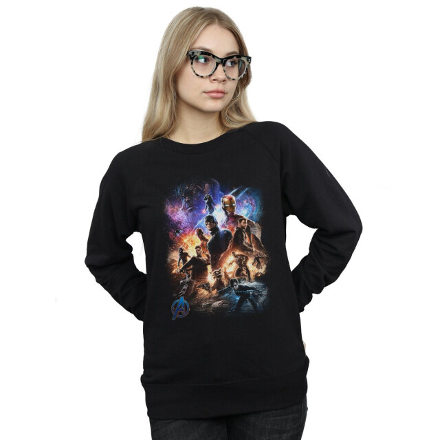 Li-cense Marvel dames avengers endgame character montage sweatshirt UTBI3814_black large