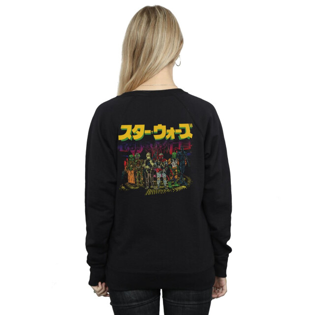 Li-cense Star wars dames hired by the empire badge sweatshirt UTBI38124_black large