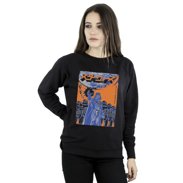 Li-cense Star wars dames vader international poster sweatshirt UTBI38103_black large
