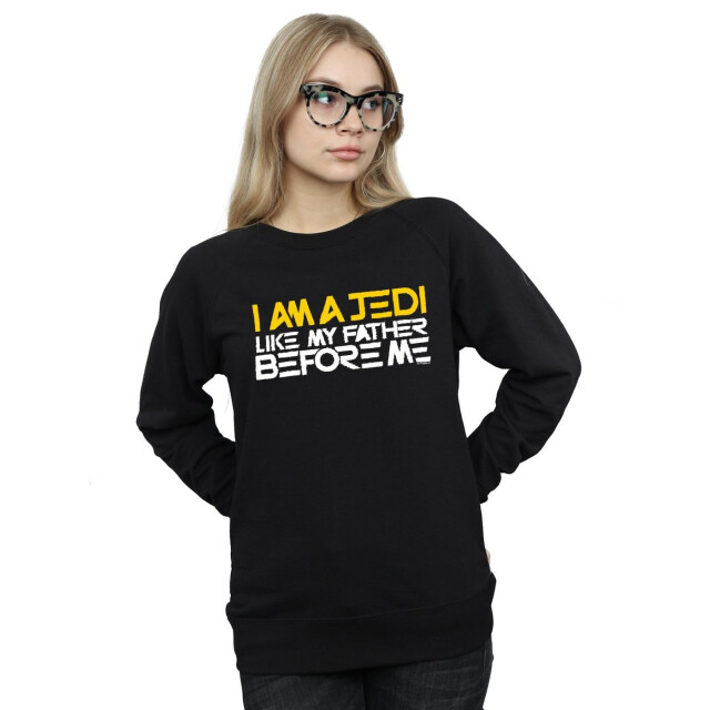 Li-cense Star wars dames i am a jedi sweatshirt UTBI38166_black large