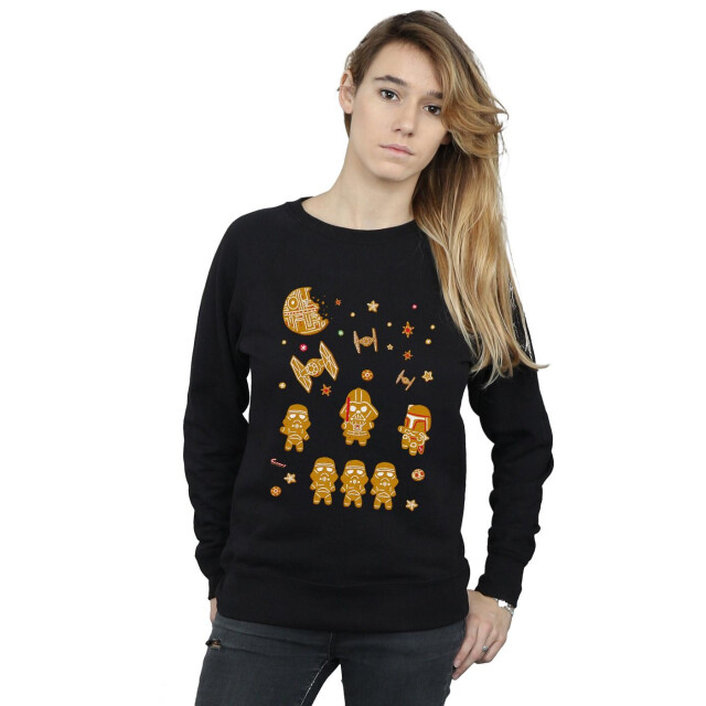 Li-cense Star wars dames gingerbread empire sweatshirt UTBI37901_black large