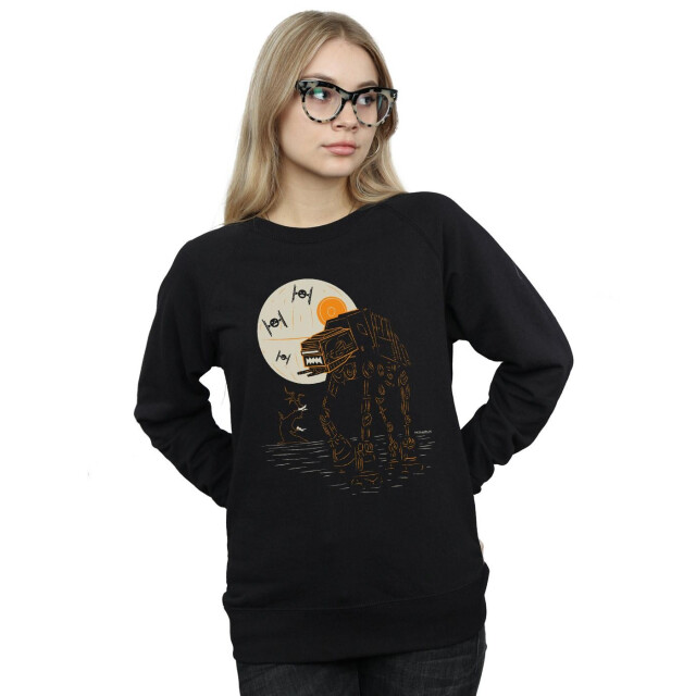 Li-cense Star wars dames halloween at at sweatshirt UTBI38038_black large