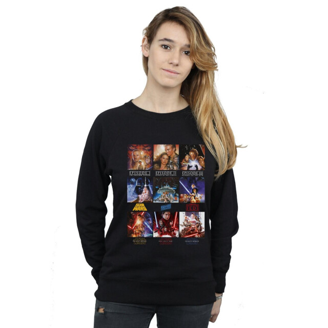 Li-cense Star wars dames poster saga sweatshirt UTBI38059_black large