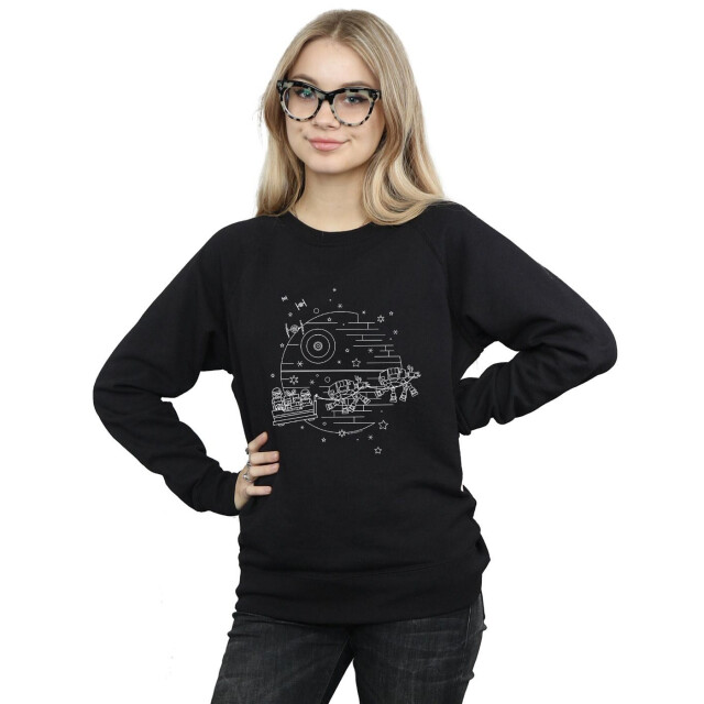 Li-cense Star wars dames death star sleigh sweatshirt UTBI37959_black large