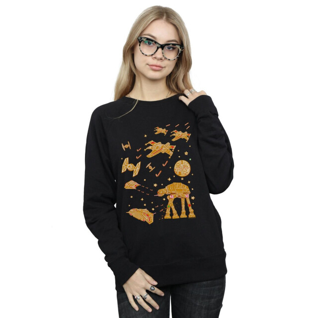 Li-cense Star wars dames gingerbread battle sweatshirt UTBI37917_black large