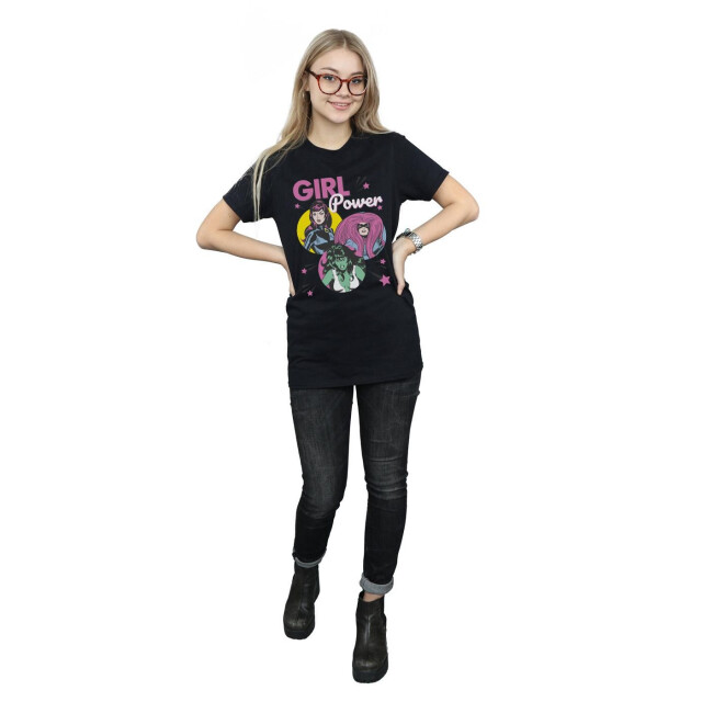 Li-cense Marvel comics dames girl power katoenen vriendje t-shirt UTBI34390_black large