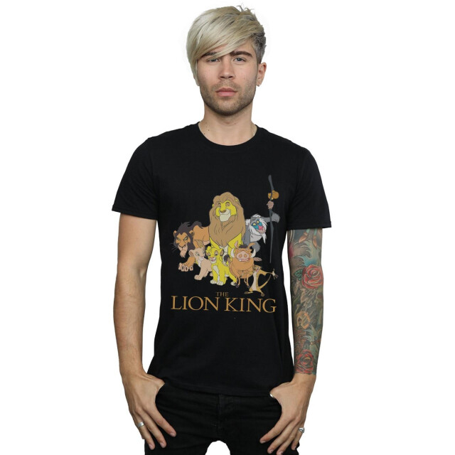 Li-cense Disney heren the lion king groep t-shirt UTBI32320_black large