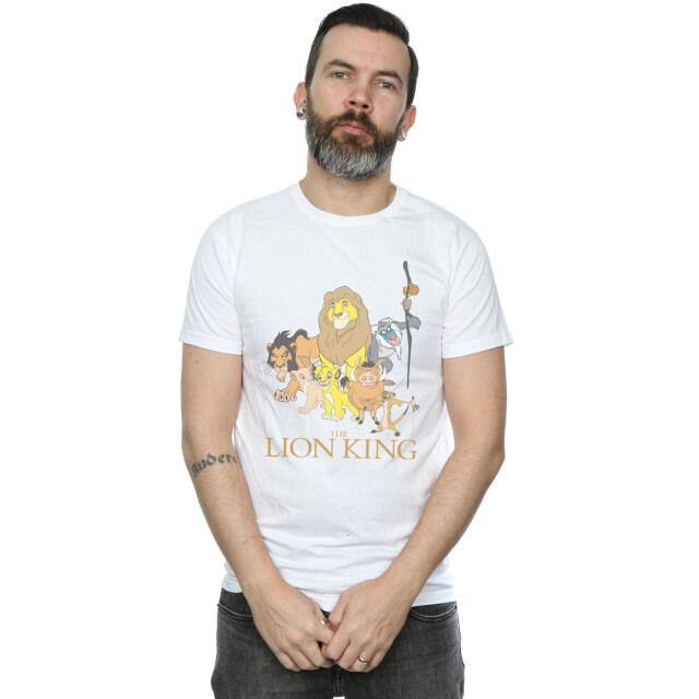 Li-cense Disney heren the lion king groep t-shirt UTBI32320_white large