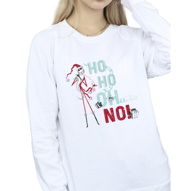Li-cense Disney dames the nightmare before christmas ho ho no sweatshirt UTBI32023_white large