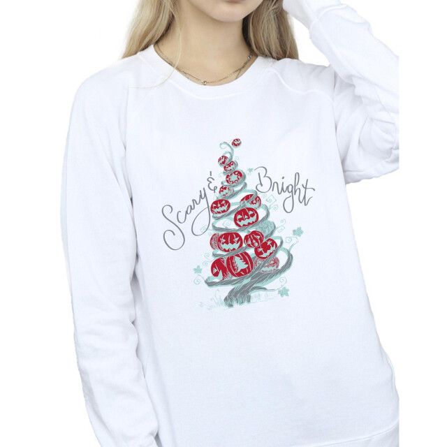 Li-cense Disney dames the nightmare before christmas eng & helder sweatshirt UTBI32002_white large