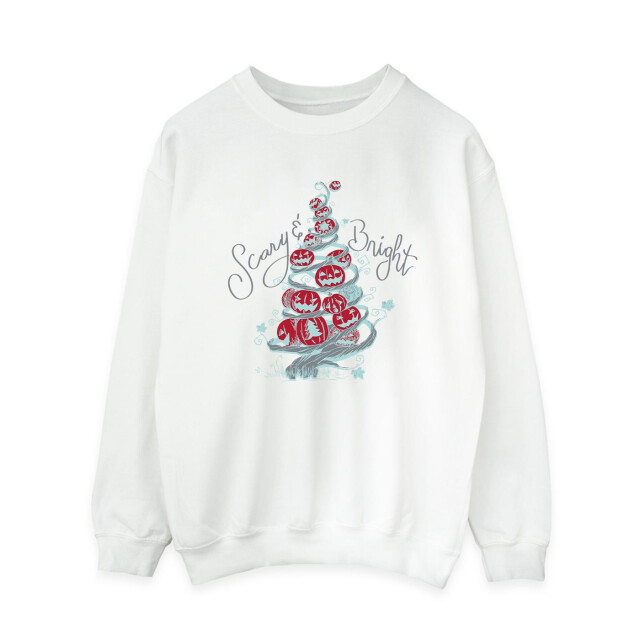 Li-cense Disney dames the nightmare before christmas eng & helder sweatshirt UTBI32002_white large
