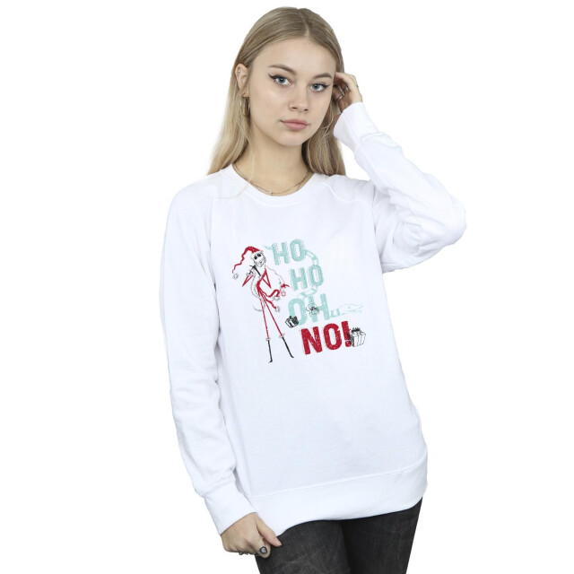 Li-cense Disney dames the nightmare before christmas ho ho no sweatshirt UTBI32023_white large