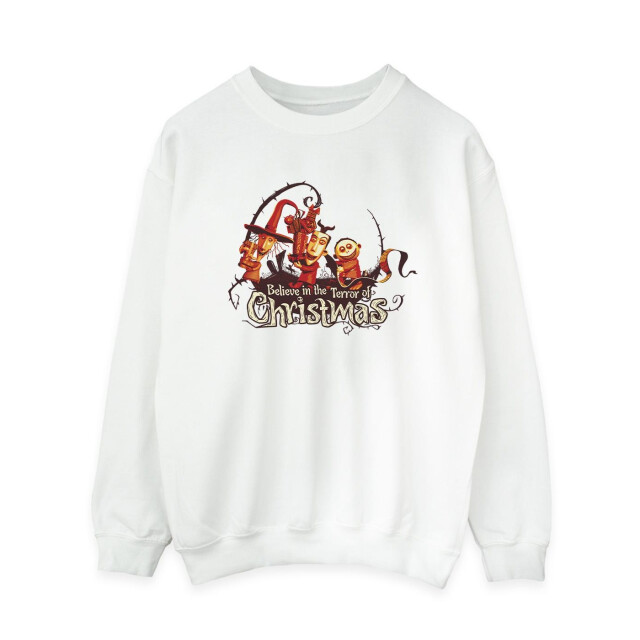 Li-cense Disney dames the nightmare before christmas christmas terror sweatshirt UTBI31931_white large