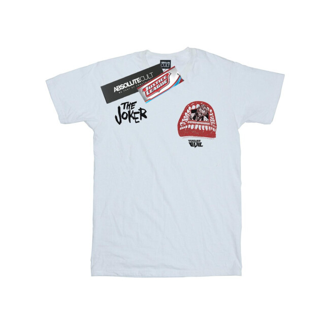 Li-cense Dc comics heren justice league joker forever evil borst t-shirt UTBI31721_white large
