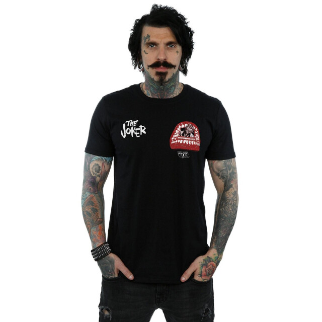 Li-cense Dc comics heren justice league joker forever evil borst t-shirt UTBI31721_black large