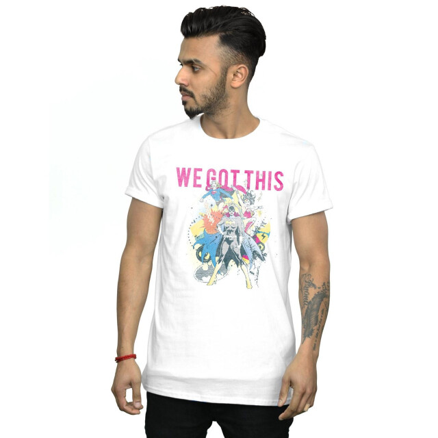 Li-cense Dc comics heren justice league we hebben dit t-shirt UTBI31692_white large