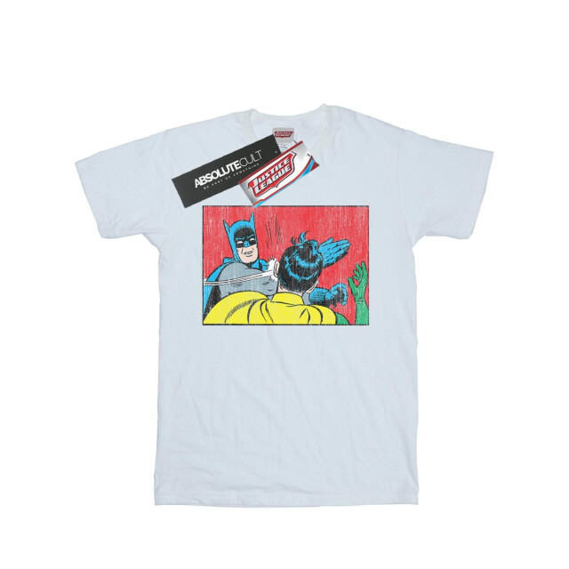 Li-cense Dc comics heren batman robin slap t-shirt UTBI31669_white large