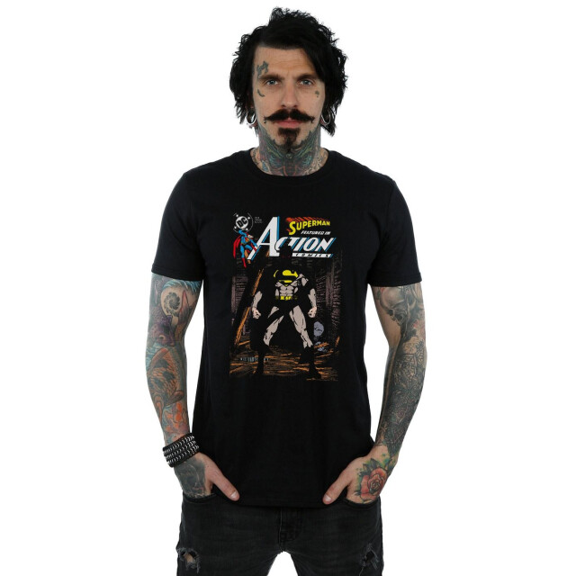 Li-cense Dc comics heren superman action comics 644 cover t-shirt UTBI31647_black large