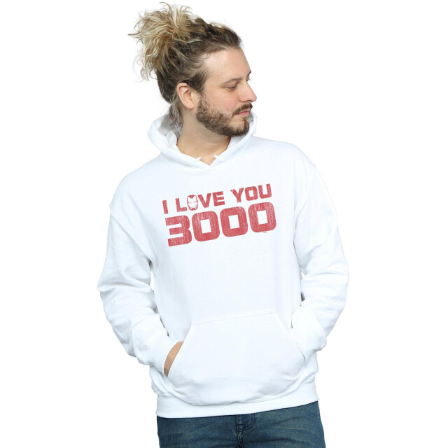 Li-cense Marvel heren avengers endgame ik hou van jou 3000 distressed hoodie UTBI3146_white large