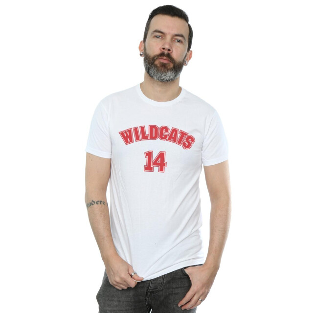 Li-cense Disney heren high school musical the musical wildcats 14 t-shirt UTBI31328_white large