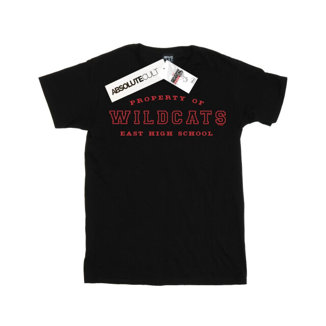 Li-cense Disney heren high school musical de musical eigendom van wildcats t-shirt UTBI31304_black large