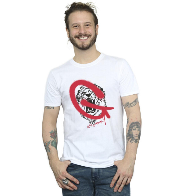 Li-cense Harry potter heren gryffindor pop spray t-shirt UTBI31196_white large