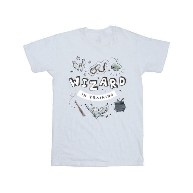 Li-cense Harry potter heren tovenaar in training t-shirt UTBI30966_white large