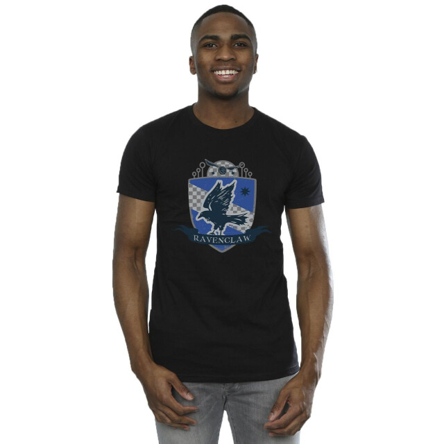 Li-cense Harry potter heren ravenclaw borstembleem t-shirt UTBI30844_black large