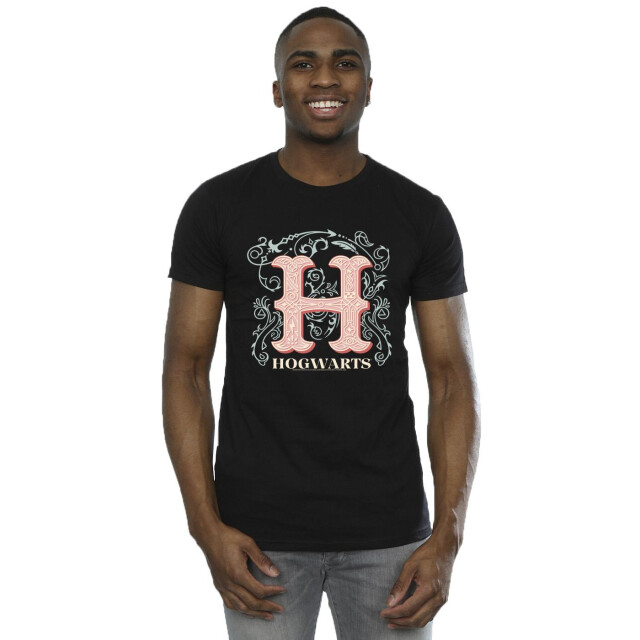 Li-cense Harry potter heren bloemen h t-shirt UTBI30859_black large