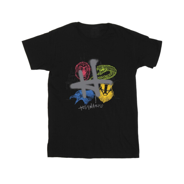 Li-cense Harry potter heren emblemen h spuit t-shirt UTBI30781_black large