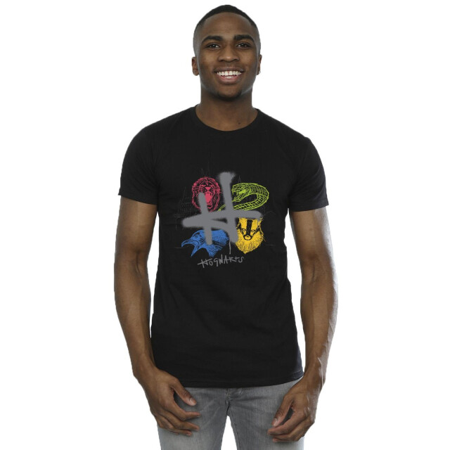 Li-cense Harry potter heren emblemen h spuit t-shirt UTBI30781_black large