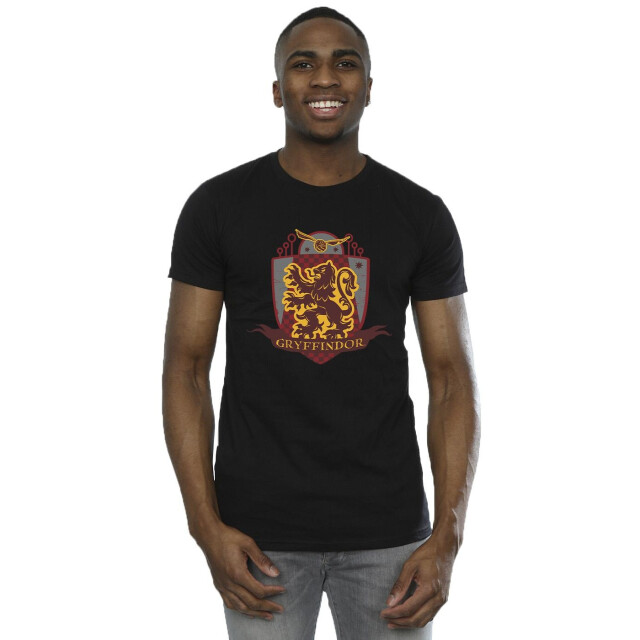Li-cense Harry potter heren gryffindor borstembleem t-shirt UTBI30798_black large