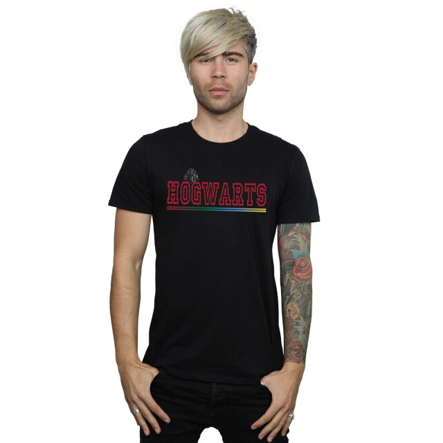 Li-cense Harry potter heren hogwarts collegiaal t-shirt UTBI30652_black large