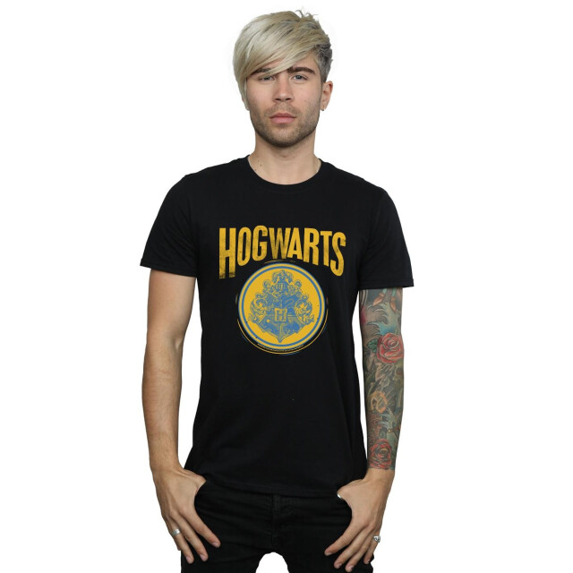 Li-cense Harry potter heren hogwarts cirkel kuifje t-shirt UTBI30564_black large