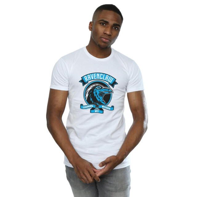 Li-cense Harry potter heren ravenclaw toon crest t-shirt UTBI30525_white large