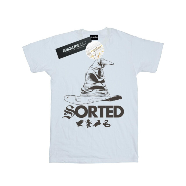 Li-cense Harry potter heren sorteerhoed t-shirt UTBI30457_white large