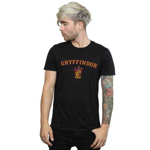 Li-cense Harry potter t-shirt heren gryffindor crest UTBI30438_black large