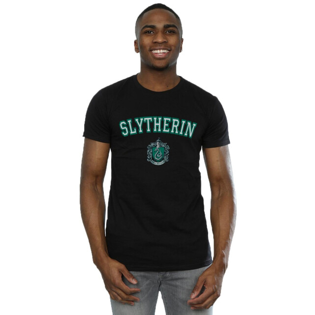 Li-cense Harry potter heren t-shirt slytherin crest UTBI30411_black large