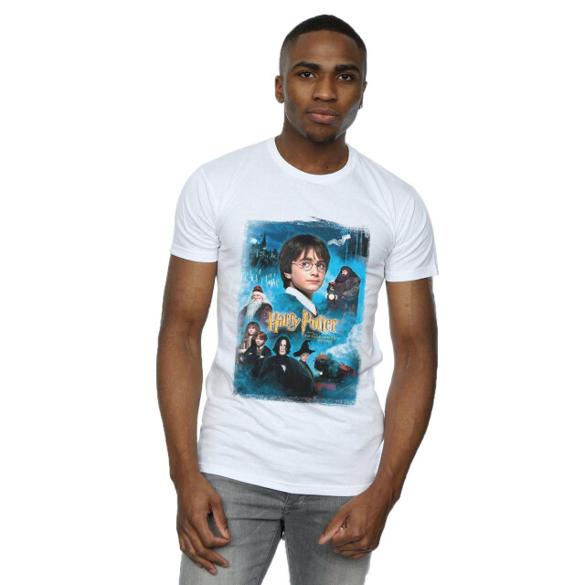 Li-cense Harry potter heren steen der wijzen t-shirt UTBI30265_white large