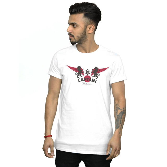 Li-cense Harry potter heren gryffindor kapitein t-shirt UTBI30266_white large