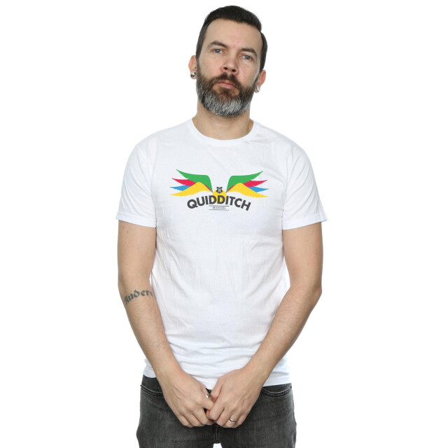 Li-cense Harry potter heren snitch wings pastels t-shirt UTBI30196_white large