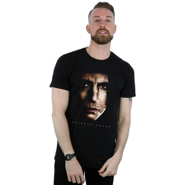 Li-cense Harry potter heren severus snape portret t-shirt UTBI30154_black large