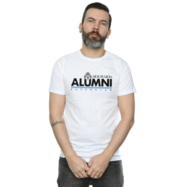 Li-cense Harry potter heren hogwarts alumni ravenclaw t-shirt UTBI30096_white large