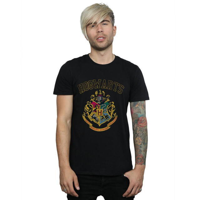 Li-cense Harry potter heren varsity stijl crest t-shirt UTBI30117_black large