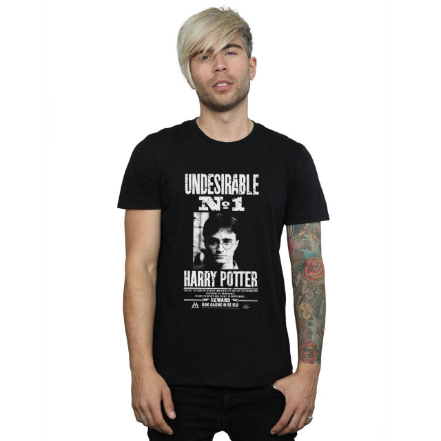 Li-cense Harry potter heren ongewenst nr. 1 t-shirt UTBI30116_black large