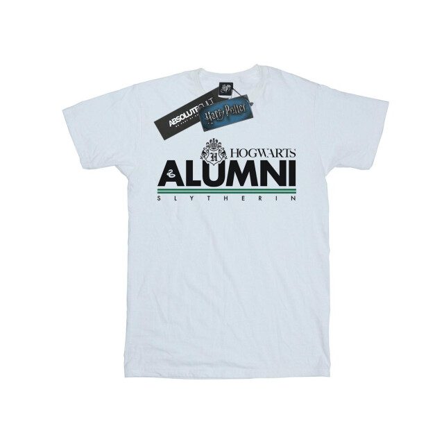Li-cense Harry potter heren hogwarts alumni slytherin t-shirt UTBI30097_white large