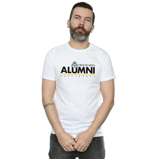 Li-cense Harry potter heren zweinstein alumni hufflepuff t-shirt UTBI30077_white large