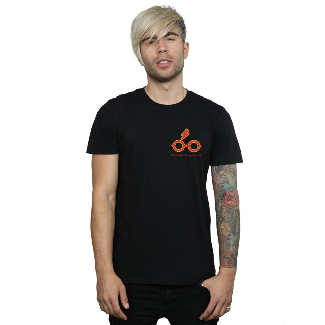 Li-cense Harry potter heren ik zweer plechtig borst print t-shirt UTBI30056_black large